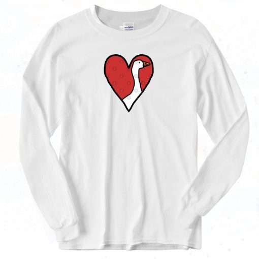 My Goose Valentine Vintage Long Sleeve Shirt