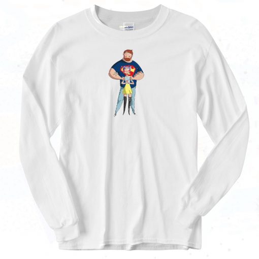 My Hero Valentines Day Long Sleeve Shirt