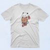 Panda And Brownie Bear Bike Riding T Shirt