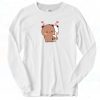 Panda And Brownie Bear Vintage Long Sleeve Shirt