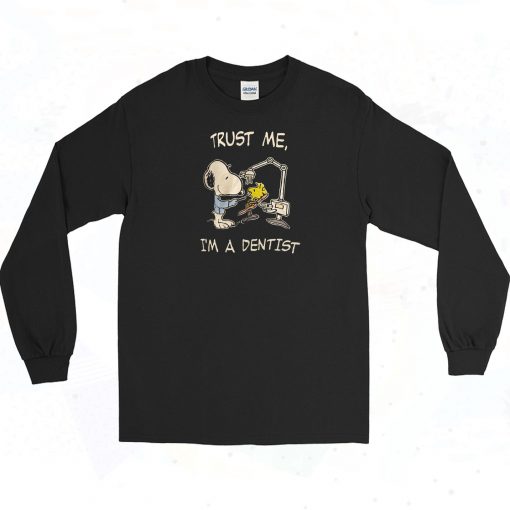 Peanuts Snoopy Dentist Long Sleeve Shirt