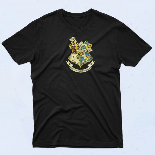 Pokemon Hogwart Logo T Shirt