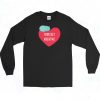 Purrfect Valentine Cat Vintage Long Sleeve Shirt