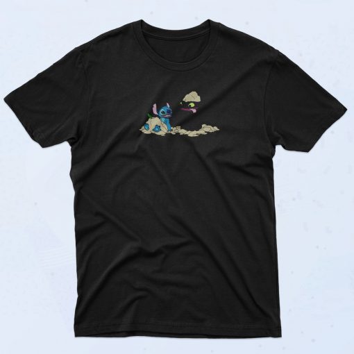 Stitch And Night Fury Friends T Shirt