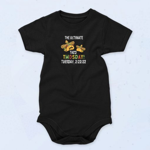 Taco Twosday Tuesday Unisex Baby Onesie