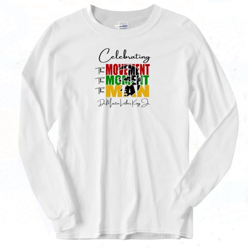 The Movement Celebrationg MLK Long Sleeve Shirt