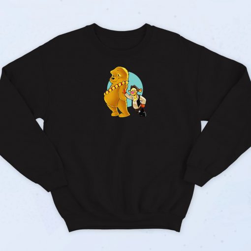 Tigger Pooh Han Solo And Chewbacca Sweatshirt