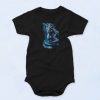 Werewolf Woods in the Night Baby Onesie