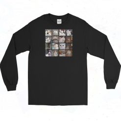 Compilation Crying Cat Meme Long Sleeve Shirt