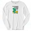 Could Just Shit Frog Long Sleeve Shirt