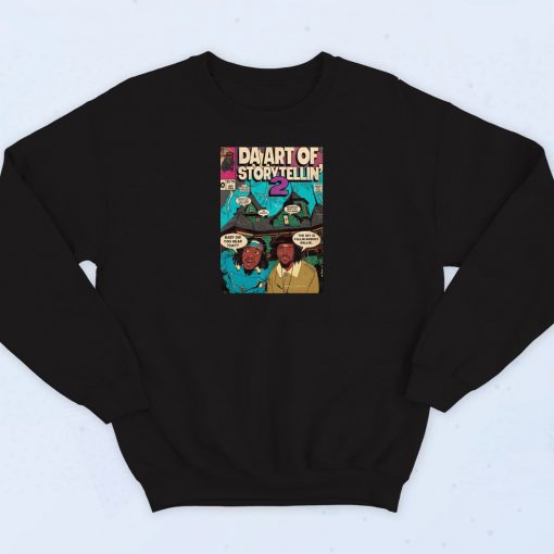 Da Art of Storytellin Retro Sweatshirt