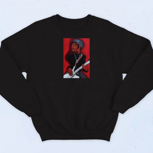 Da Funk Guitar Retro Sweatshirt