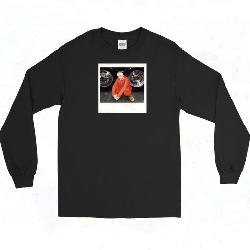 Eminem Polaroid Vintage Long Sleeve Shirt