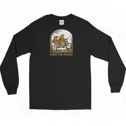 Frog and Toad Fuck The Police Long Sleeve Shirt