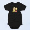 Pikachu And Mickey Mouse Unisex Baby Onesie