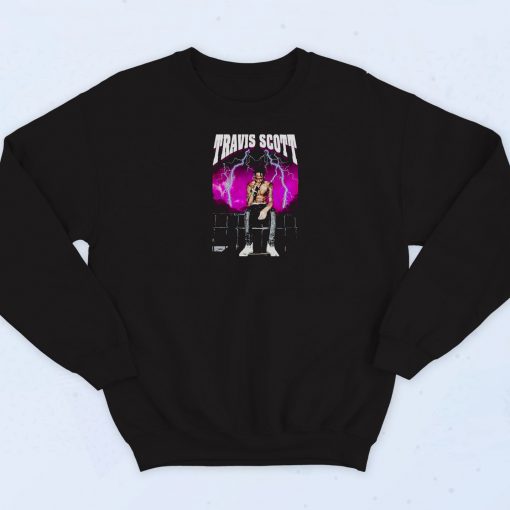 Travis Scott Embroidered Rap Sweatshirt