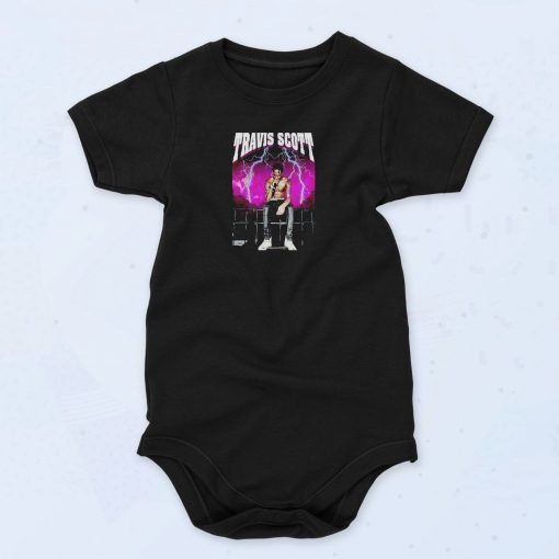 Travis Scott Embroidered Unisex Bby Onesie