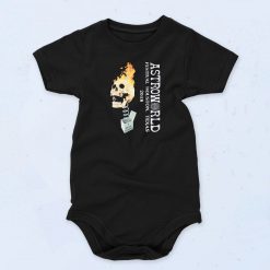 Travis Scott Skull in the box Baby Onesie