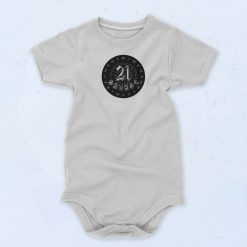 21 Savage Dart Board Baby Onesie