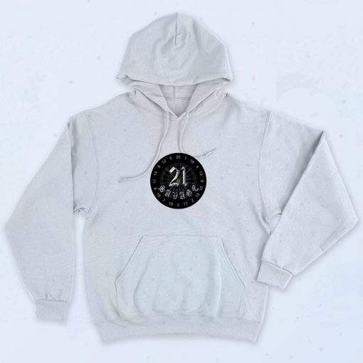 21 Savage Dart Board Graphic Hoodie