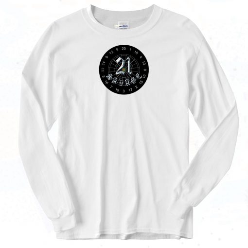 21 Savage Dart Board Long Sleeve Shirt