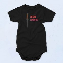 21 Savage Issa Knife Baby Onesie