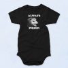 Always Pissed Possum Baby Onesie