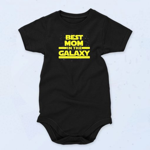 Best Mom In Galaxy Baby Onesie