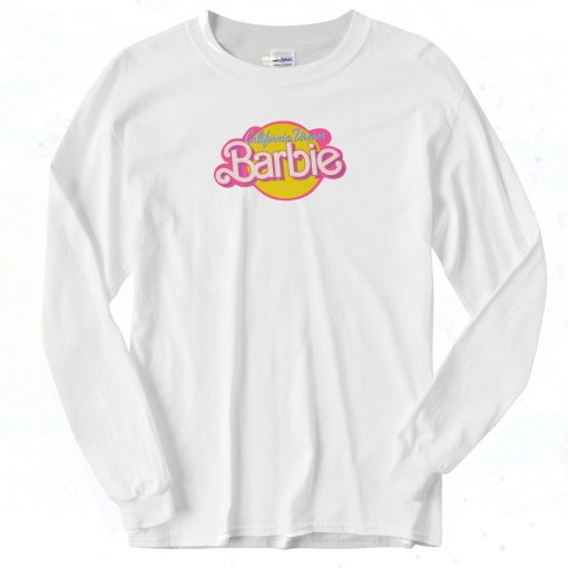 California Dream Barbie Logog Long Sleeve Shirt