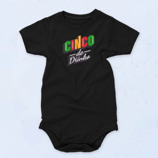 Cinco de Drinko Baby Onesie