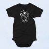 Death Rides A Black Cat Baby Onesie