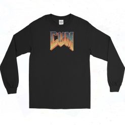 Doom Cum Logo Long Sleeve Shirt