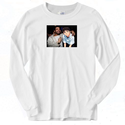 Drake Evangelion Anime Long Sleeve Shirt