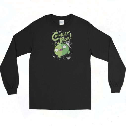 Final Space Mooncake Chookity Pok Long Sleeve Shirt