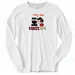 Kissed A Ninja At Karate Kon Long Sleeve Shirt