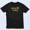 Lindsay Lohan Just Say No To Drugs T Shirt