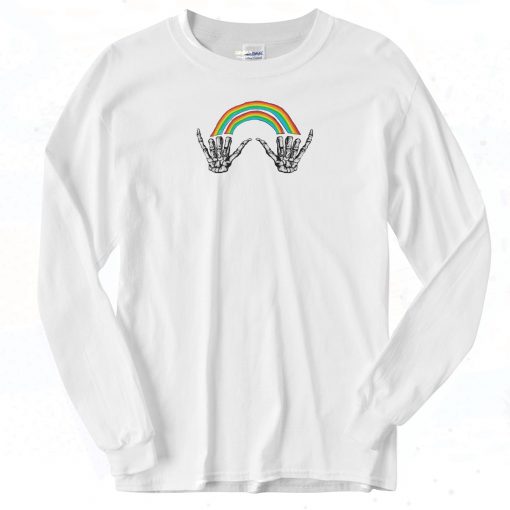 Louis Tomlinson Rainbow Graphic Long Sleeve Shirt