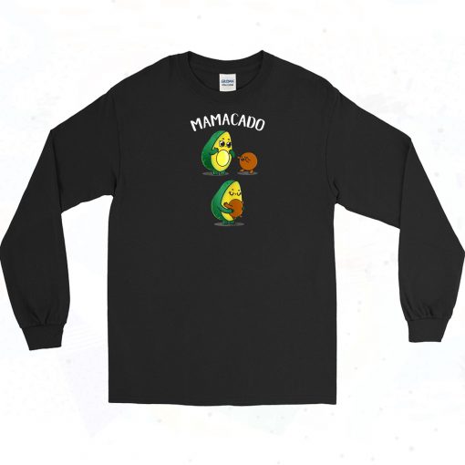 Mamacado Pregnancy Graphic Long Sleeve Shirt