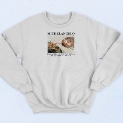 Michelangelo La Cappella Sistina Roma Sweatshirt