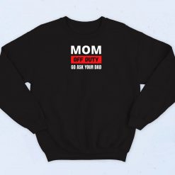 Mom Off Duty Retro Sweatshirt