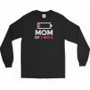 Mom of 2 Boys Vintage Long Sleeve Shirt