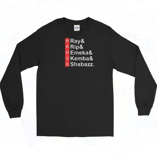 Ray Rip Emeka Kemba Shabazz Long Sleeve Shirt