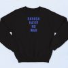 Savasa Hayir No War Retro Sweatshirt