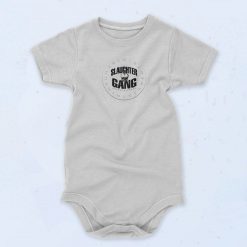 Slaughter Gang Dart Board Baby Onesie