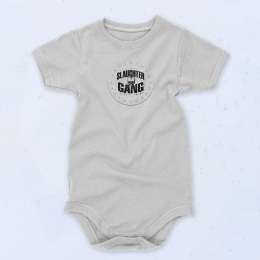 Slaughter Gang Dart Board Baby Onesie