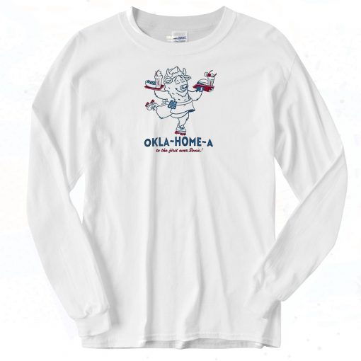 Sonic Drive In State Oklahoma Long Sleeve Shirt