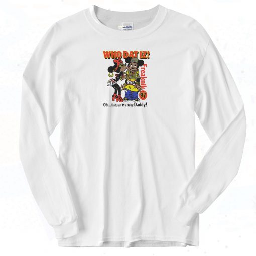 Who Dat Iz Freaknik 97 Vintage Long Sleeve Shirt