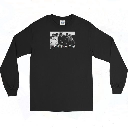 Wu Tang Clan Friends Vintage Long Sleeve Shirt