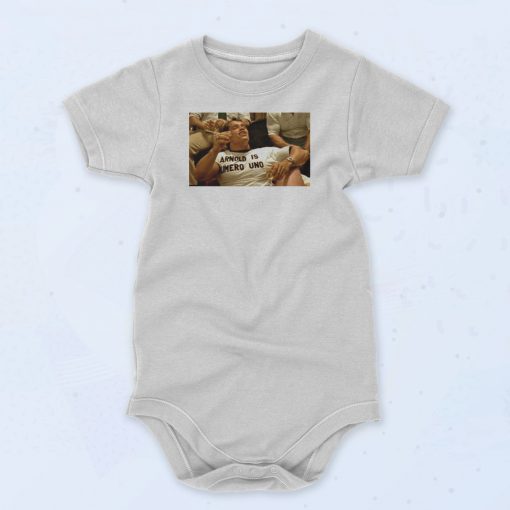 Arnold is Numero Uno Baby Onesie