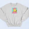 BART SIMPSON Calling Retro Sweatshirt